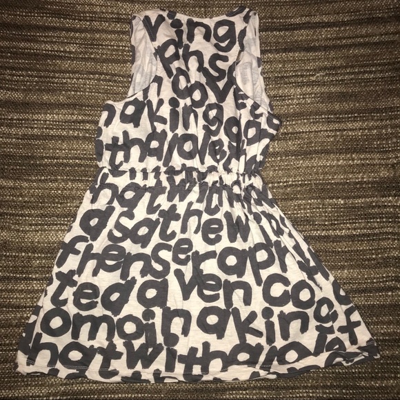 Alphabet Mini Dress // Forever 21 // Medium - Picture 6 of 6